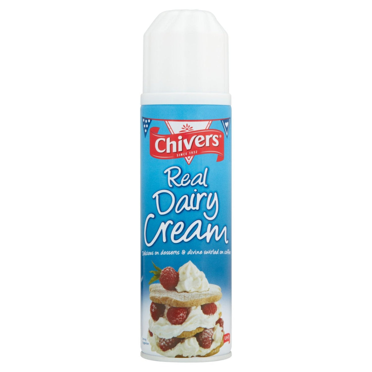 12 x Chivers Real Dairy Cream 250G