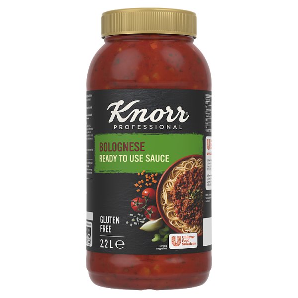 2 x Salsa Boloñesa Lista para Usar Knorr Professional 2.2L