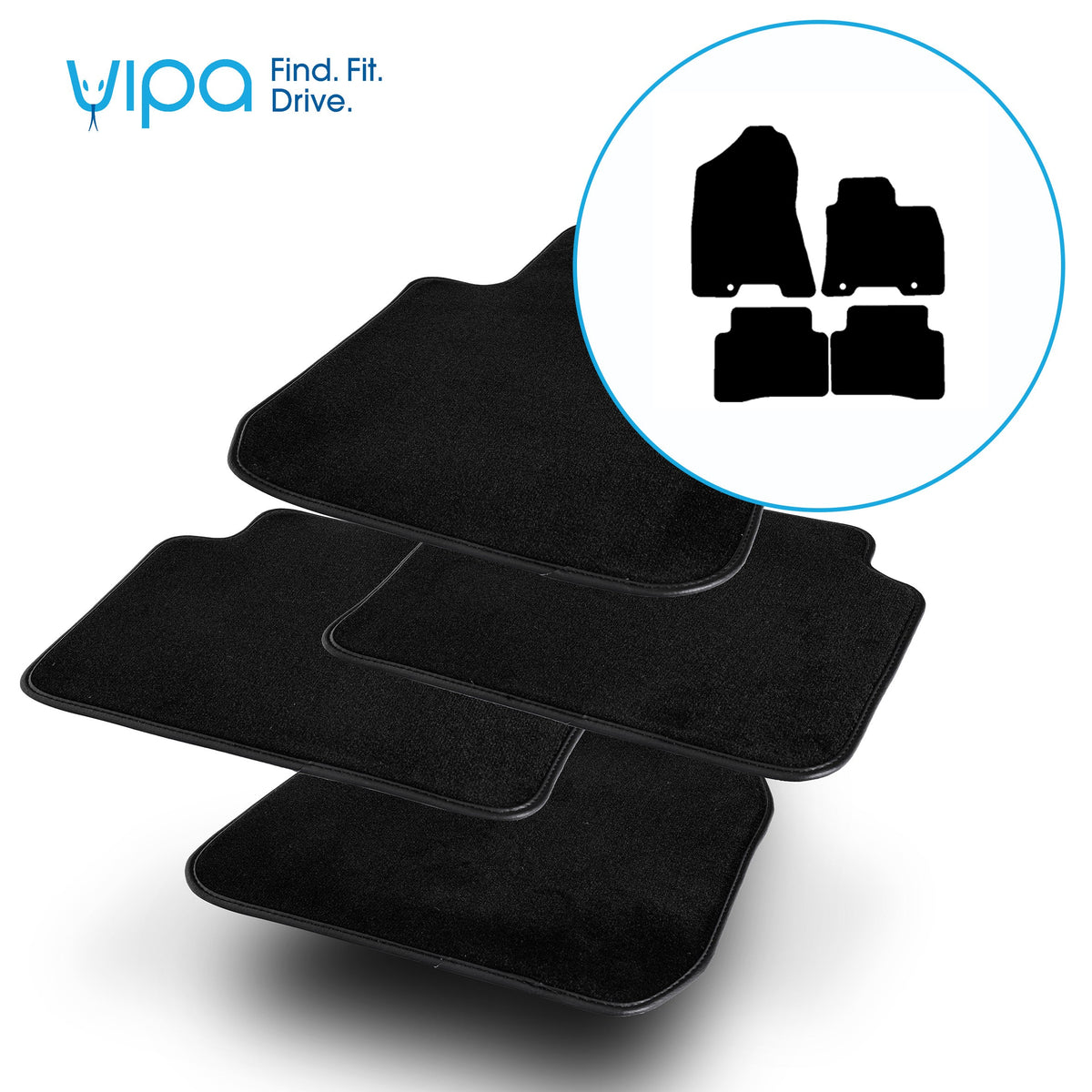 HYUNDAI TUCSON SUV 2015 TO 2020 - CAR MAT SET