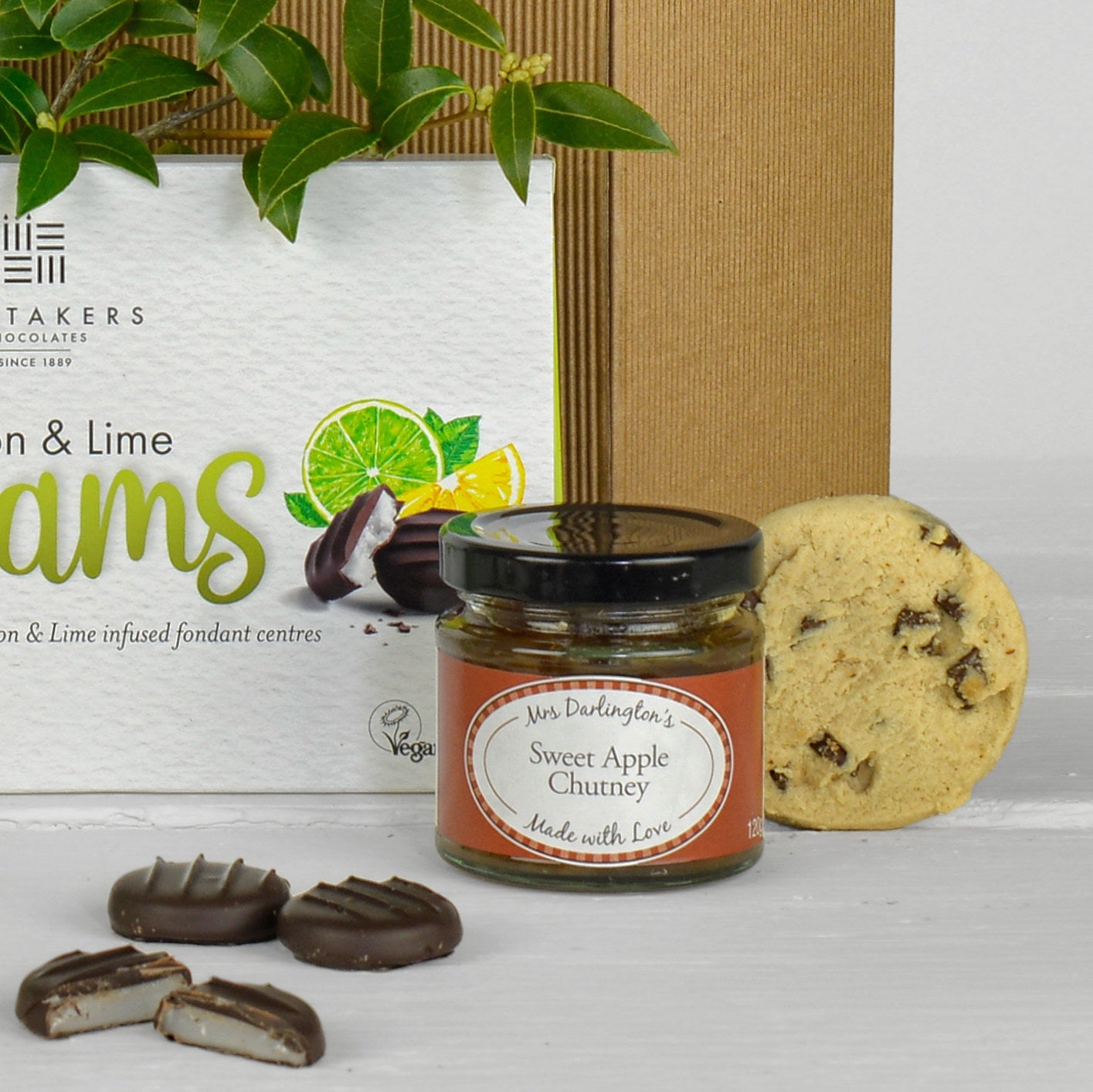 Vegan Gift Box | Plant-Based Gourmet Hamper with Chocolates & Treats