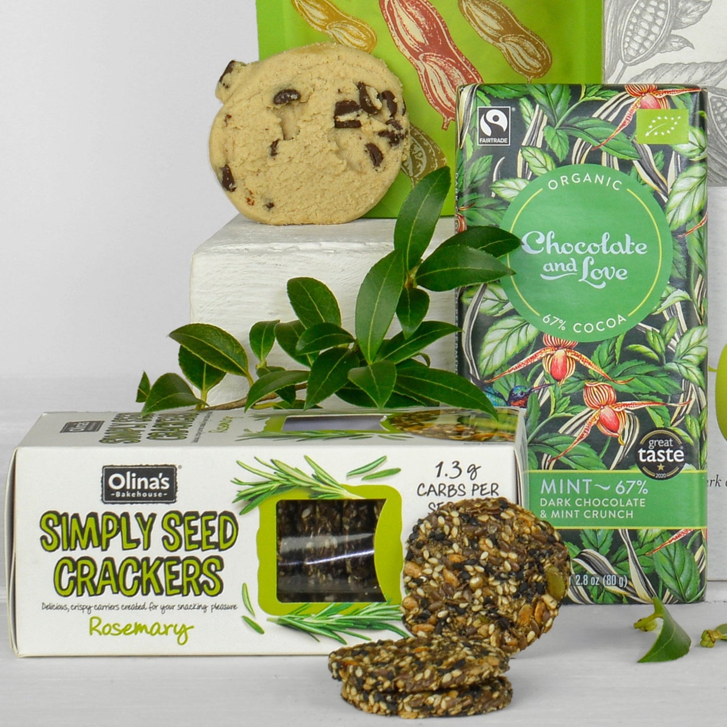 Vegan Gift Box | Plant-Based Gourmet Hamper with Chocolates & Treats