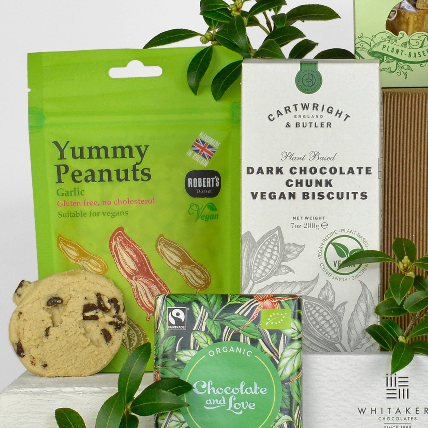 Vegan Gift Box | Plant-Based Gourmet Hamper with Chocolates & Treats