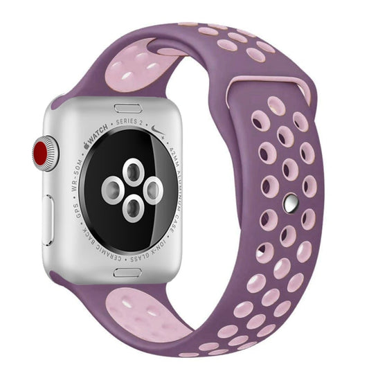 Silikon-Sportarmband für Apple Watch | 38-49mm | Kompatibel mit allen Serien
