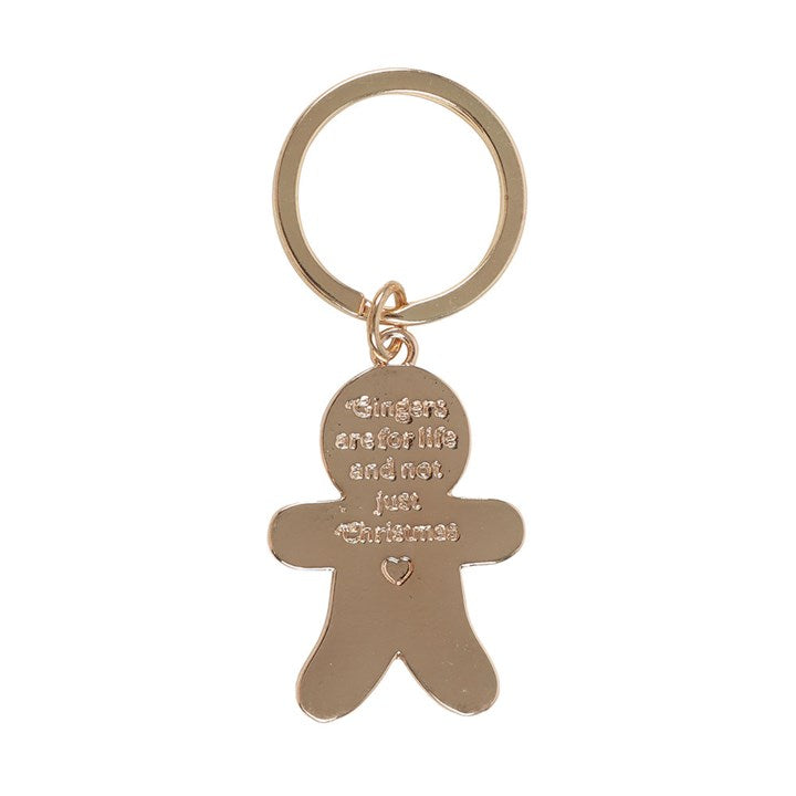 Gingerbread Man Keyring