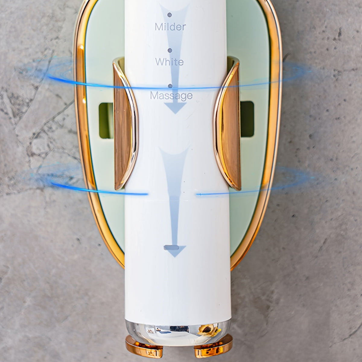 Wall-Mounted Electric Toothbrush Holder - Space-Saving Toothbrush Rack for Home Décor & Storage