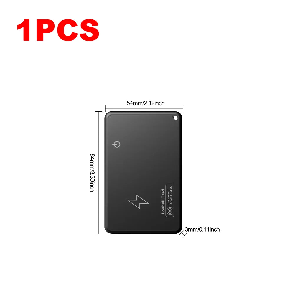 Wallet Tracker Card – Smart Bluetooth GPS Tracking Device Tag Wireless Charging