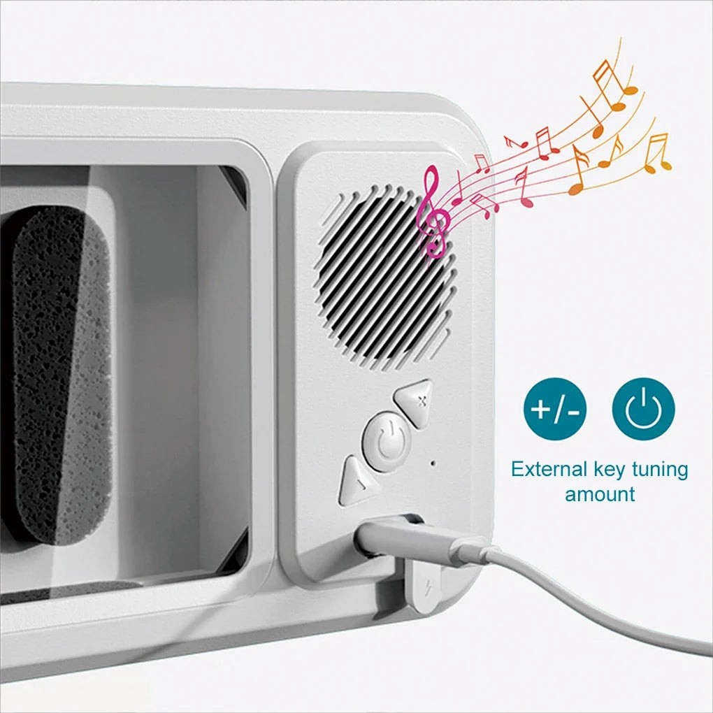 Waterproof Bluetooth Box Shower Speaker 360° Rotation