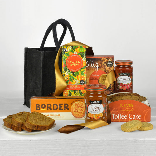 Kleiner schottischer Präsentkorb | Traditionelles schottisches Geschenkset