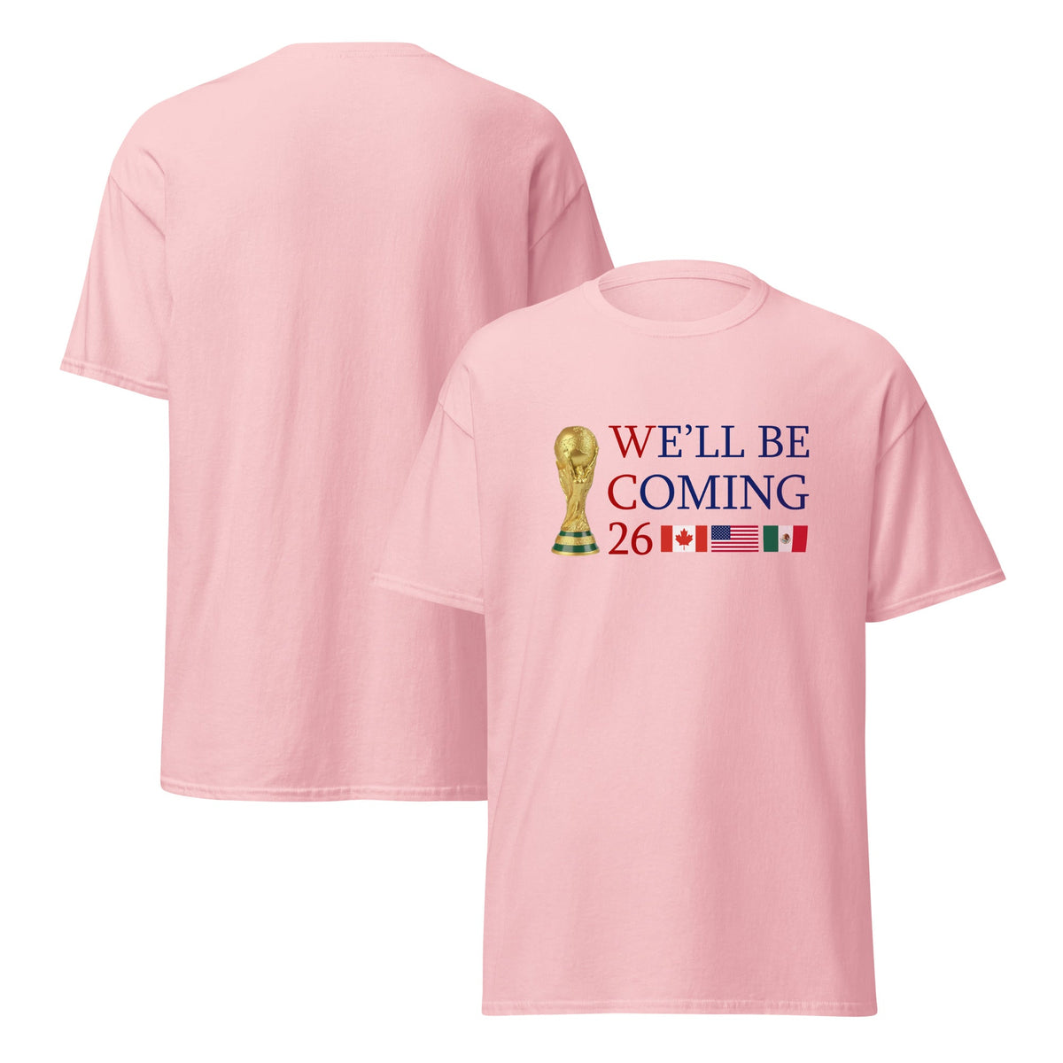 Scotland World Cup Shirt – We’ll Be Coming 2026 Football Unisex Cotton T-Shirt