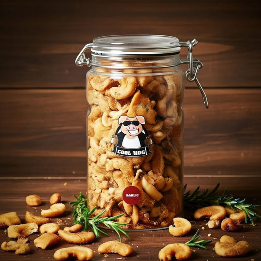 Garlic Flavour Pork Scratchings Jar
