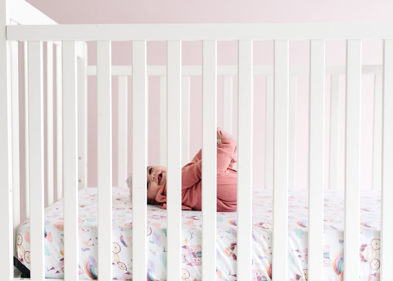 Copper Pearl Premium Elasticised Cot Sheet Enchanted