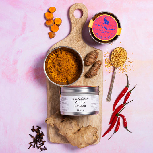 Wild Elephant Vindaloo Curry Powder – 200g & 5kg