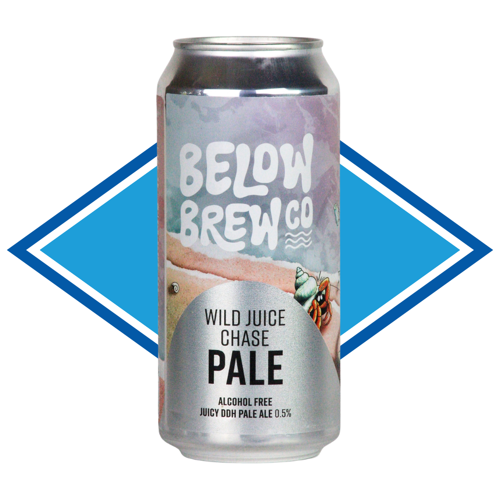 Below Brew Wild Juice Chase DDH Pale Ale – Alcohol-Free