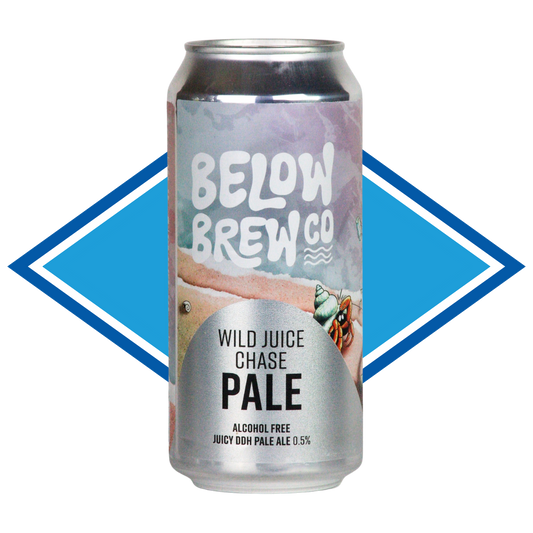Below Brew Wild Juice Chase DDH Pale Ale – Alcohol-Free