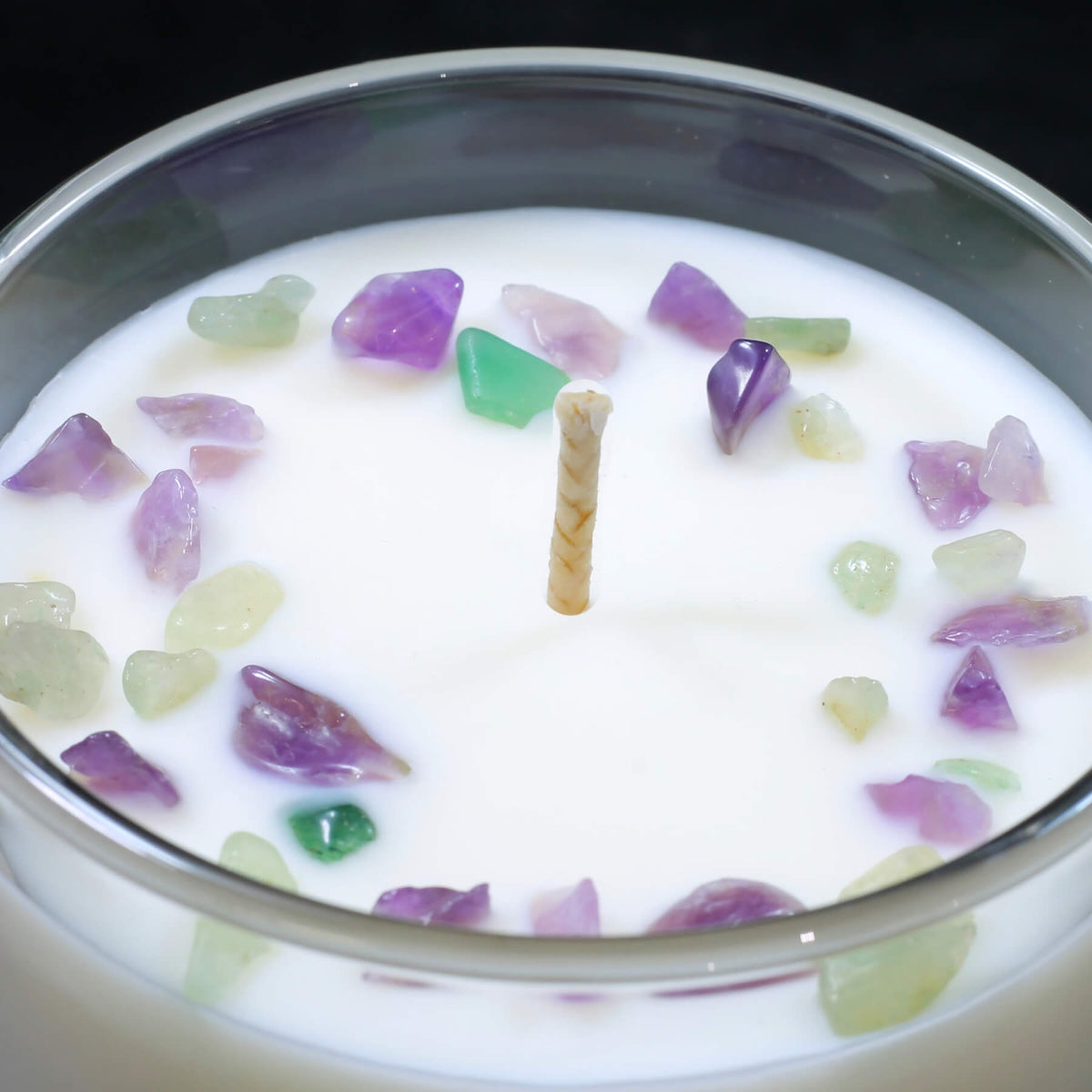 Winter Wonderland – Duftkerze mit Kristall-Infusion