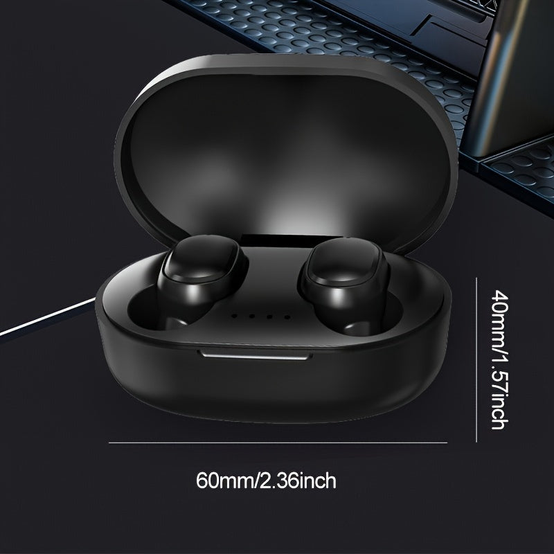 Wireless Earbuds with Charging Case - In-Ear Bluetooth Headphones with Noise Cancelling, Touch Control & Stereo Sound