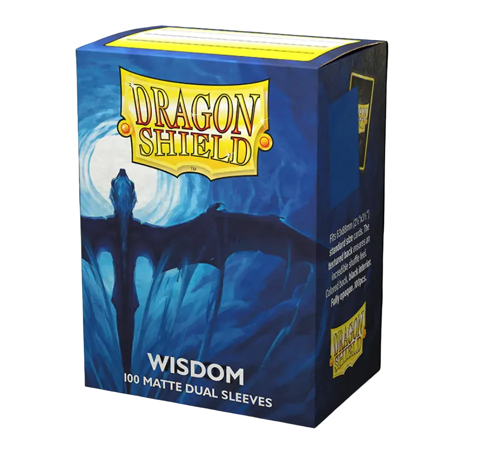 Dragon Shield Standard Dual Matte Sleeves - Wisdom (100)