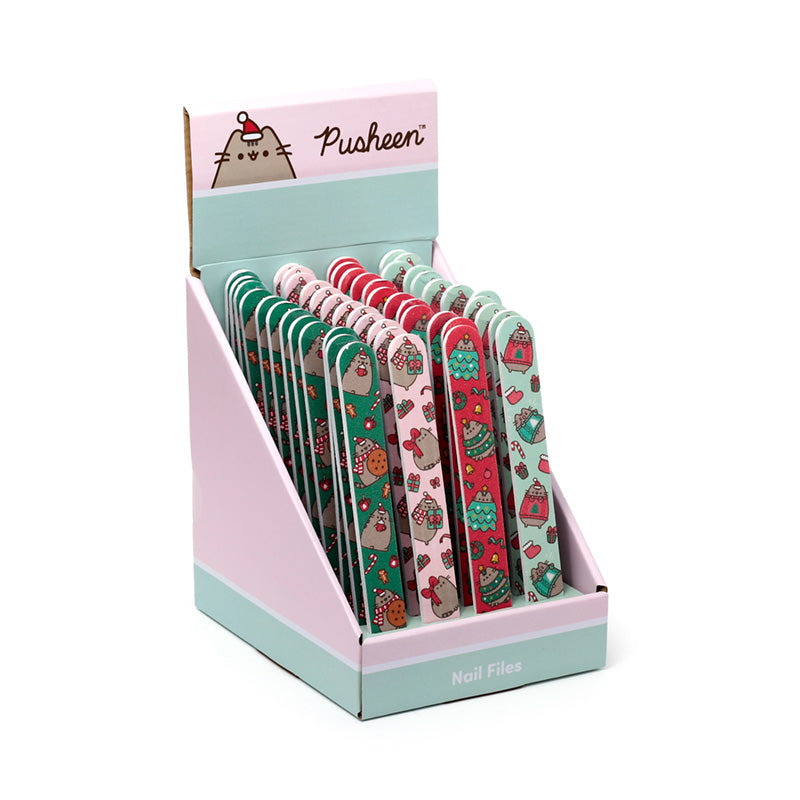 Christmas Pusheen the Cat Nail Files