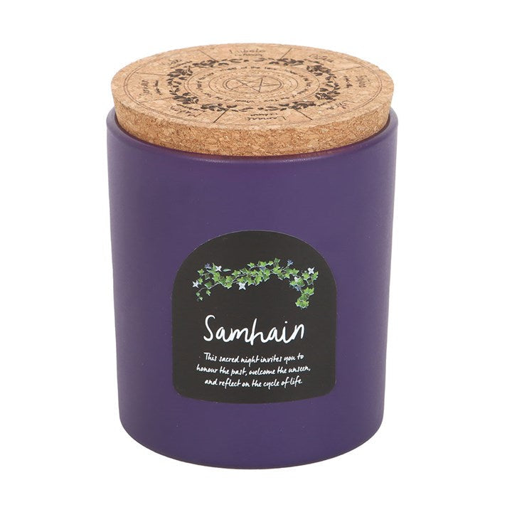 Samhain Spiced Pumpkin Wheel of the Year Candle