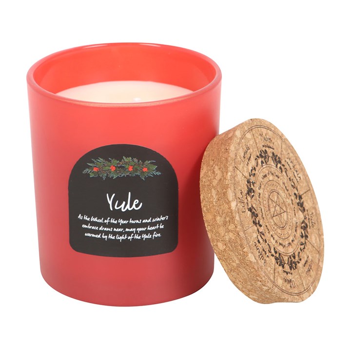Yule Wintergreen Wheel of the Year Candle