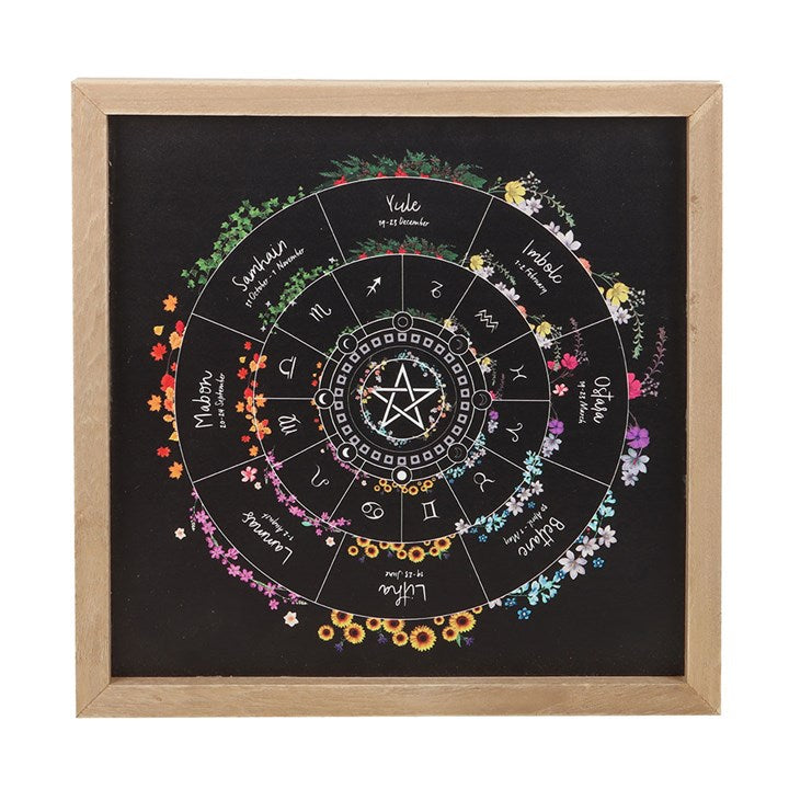 Wheel of the Year Framed Wall Art Print