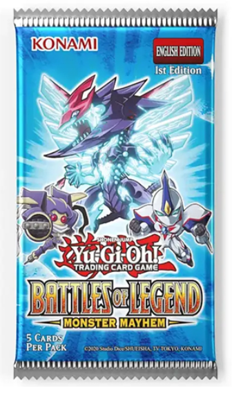 Yu-Gi-Oh - Battles of Legend: Monster Mayhem - Booster Pack