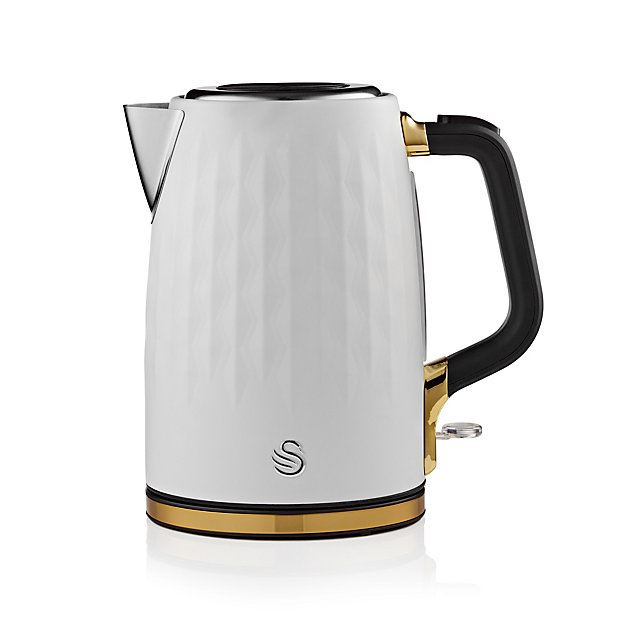 Swan White 1.7L Gatsby Jug Kettle