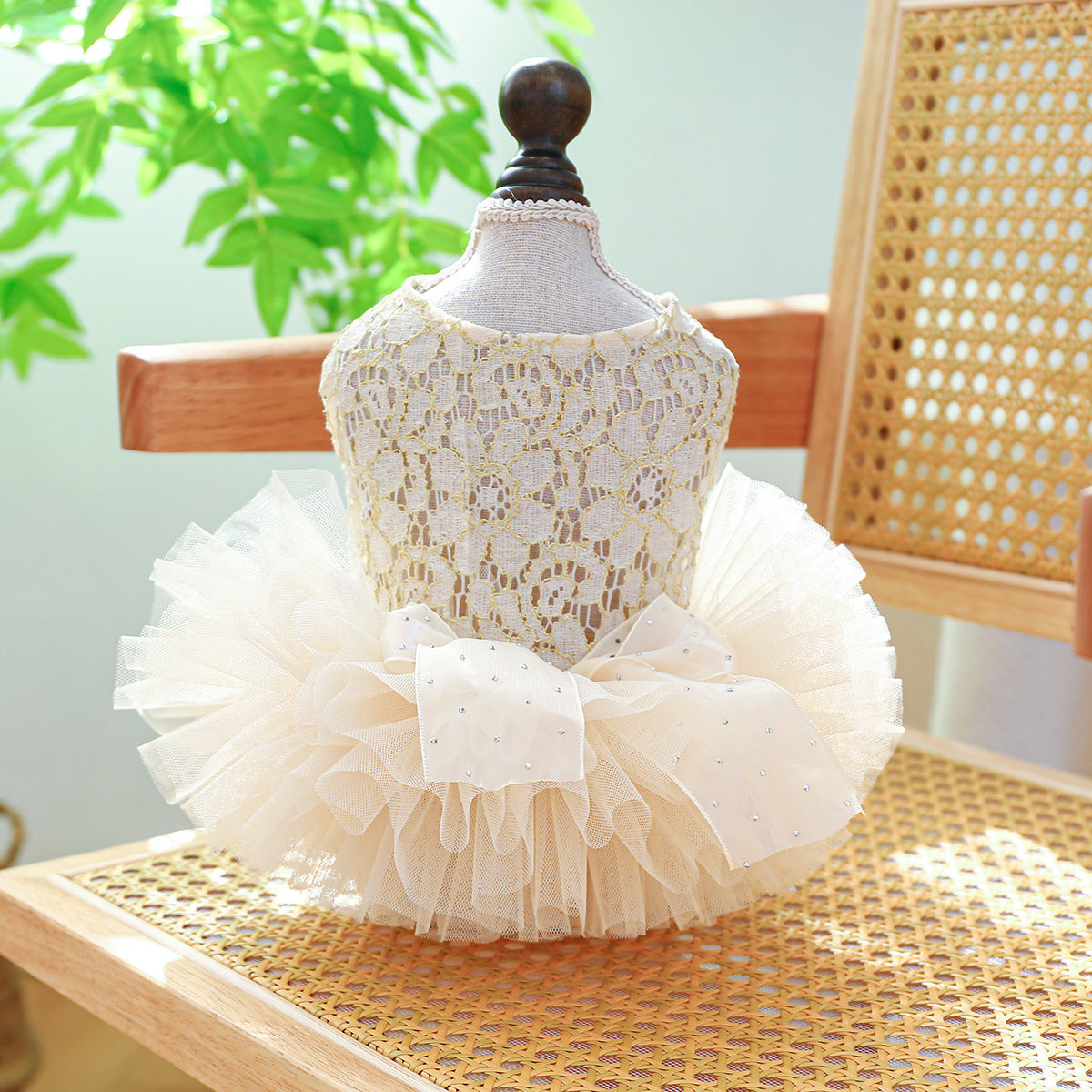 Spring And Summer Thin Dog Cat Wedding Dress
