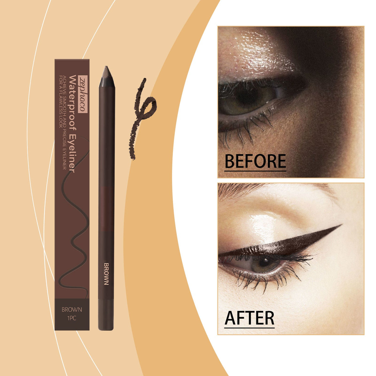 Waterproof Eyeliner Brown