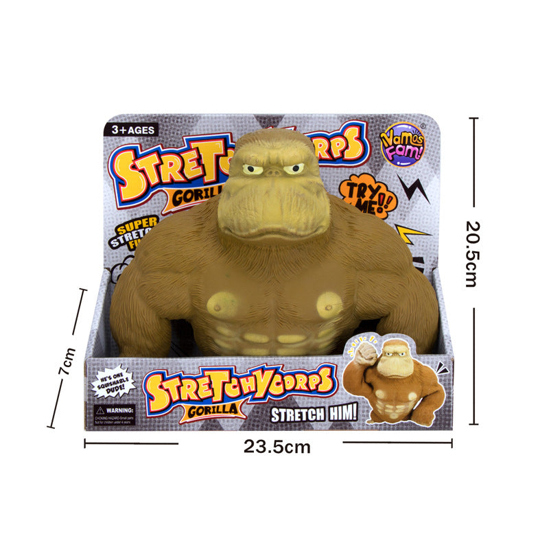 Decompress Gorilla Douyin with the same squeeze toy