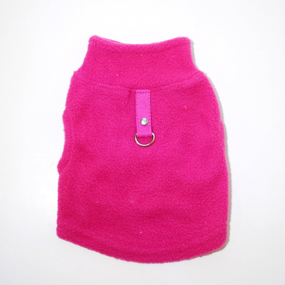 Dog Fall Winter Polar Fleece Traction Buckle Strong