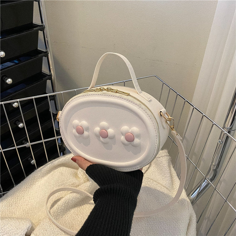 Casual Fashion Solid Color Simple New Embossed Pouch