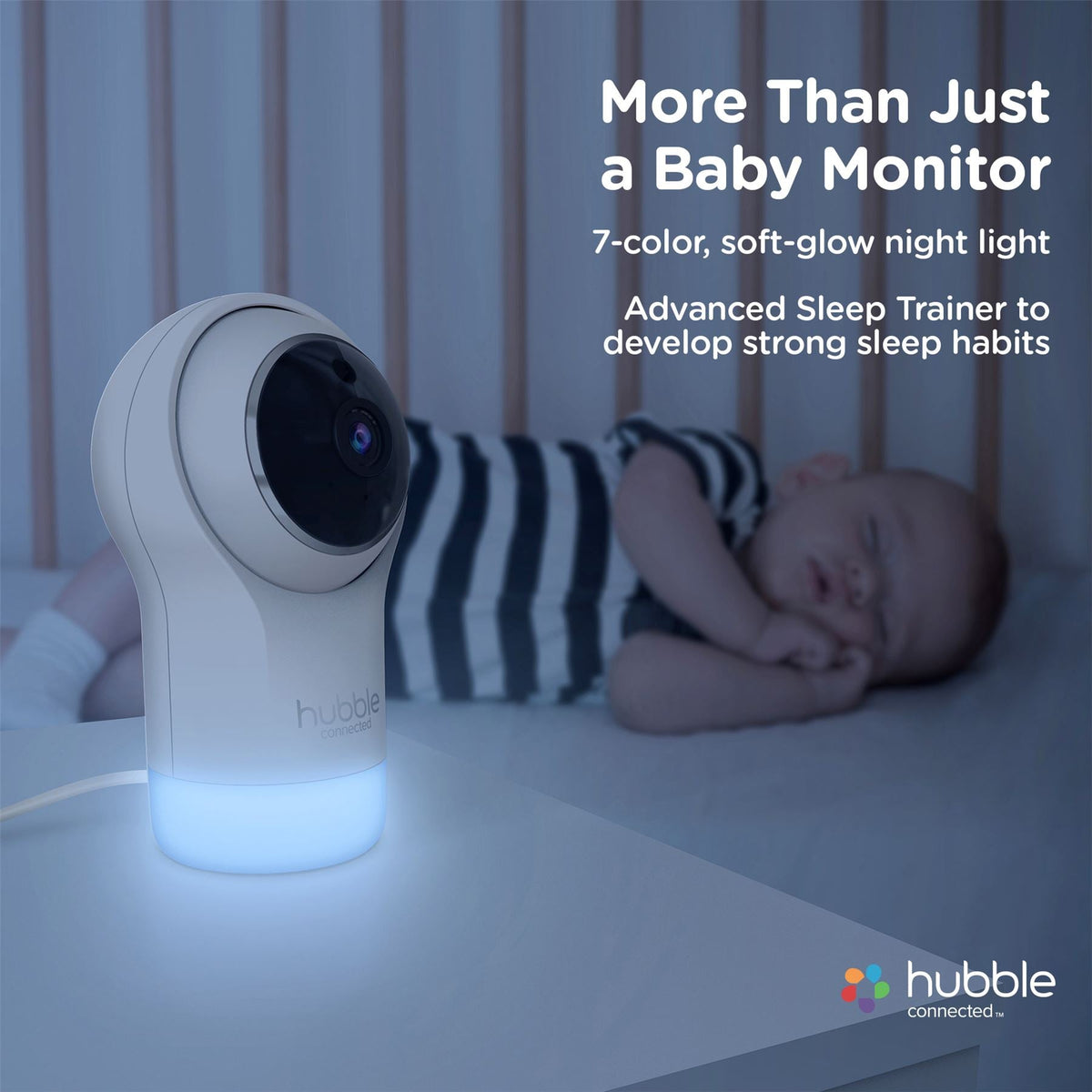 Hubble Nursery Pal Glow+ 5 Smart Video Baby monitor