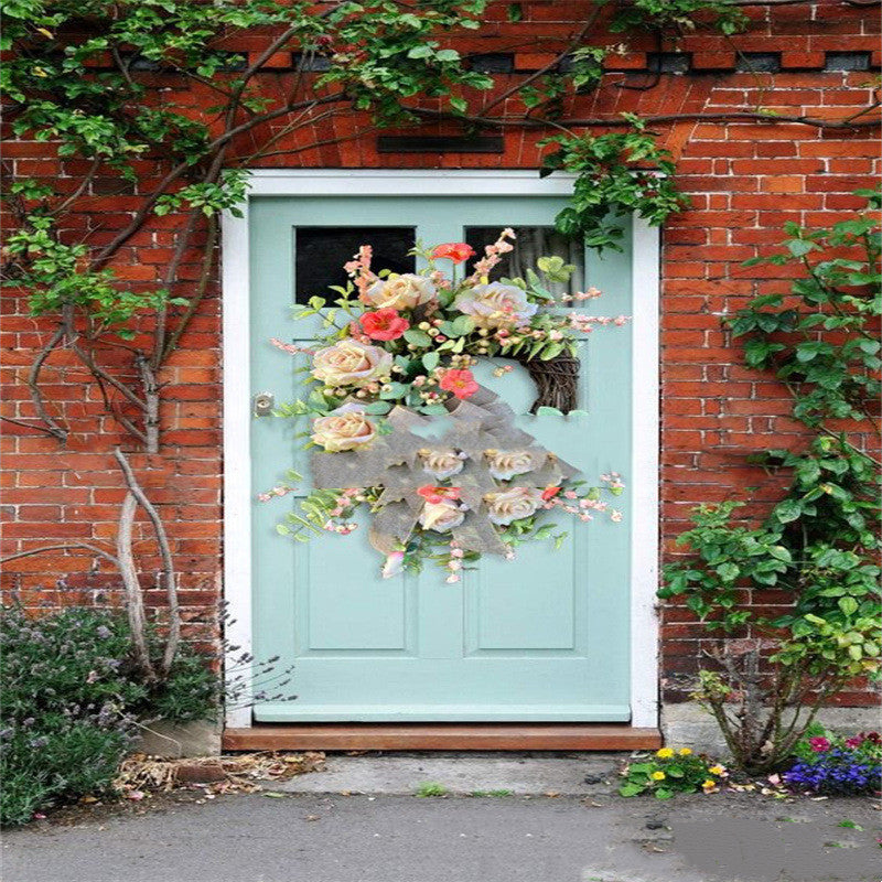 Roses Grapes Mother's Day Wreath Gift