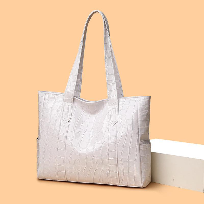 Korean Style Stylish Simple And Versatile European And American Commuters' Tote Bag