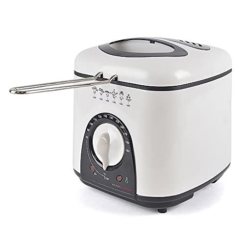 Lloytron E6010WI KitchenPerfected 1.0Ltr Compact Deep Fryer UK Plug
