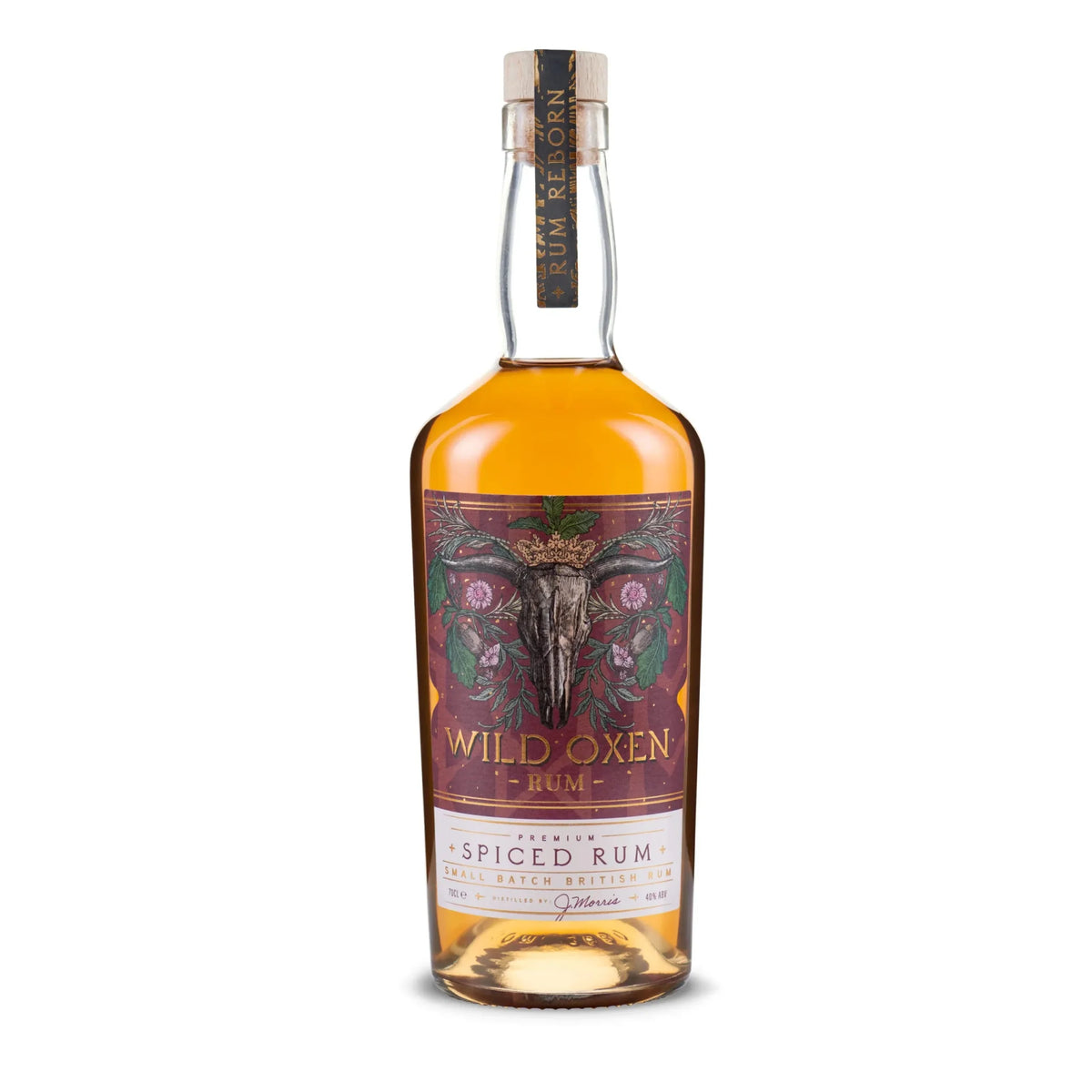 Abingdon Distillery Wild Oxen Spiced Rum, 70cl