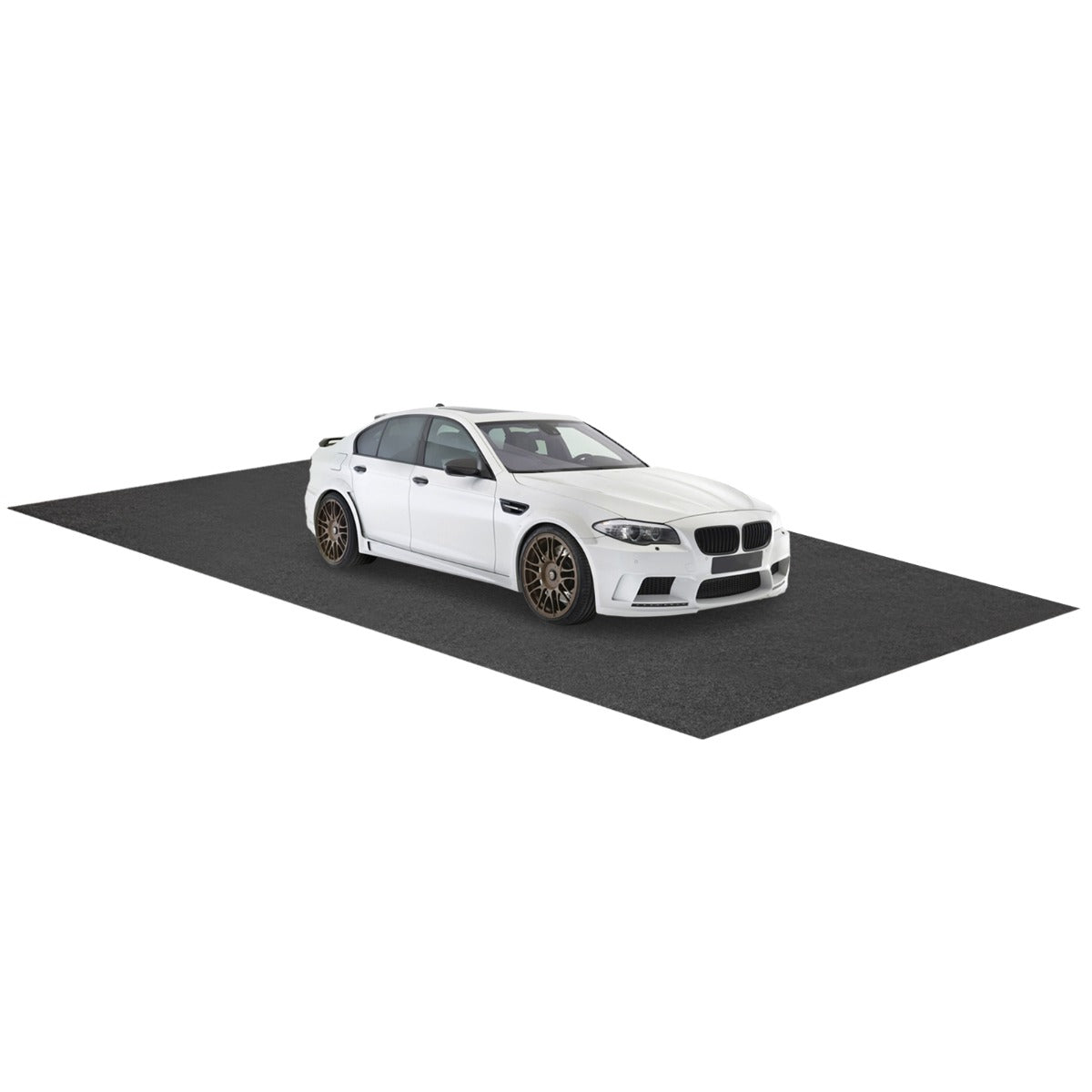 Absorbent Oil Spill Parking Mat Includes Double Sided Tape-L