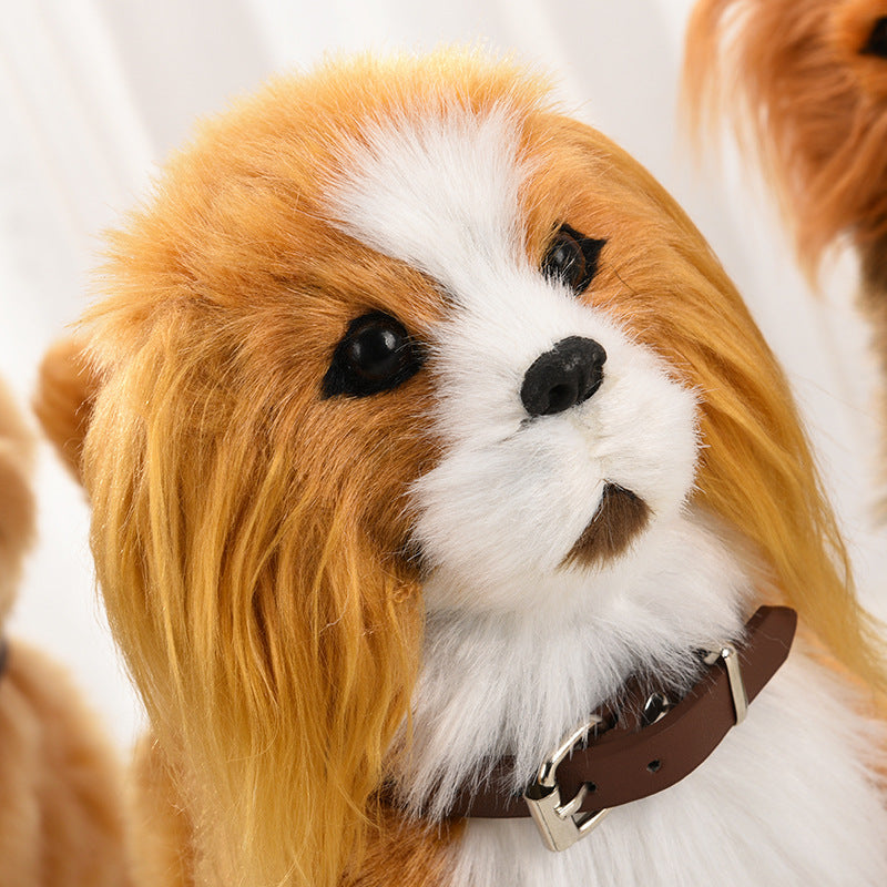 Simulation Dog That Walks Barks Wags Its Tail And Plays Musicelectric Plush Toy Dog Electronic Pet Dog With Motion-sensing Capabilities
