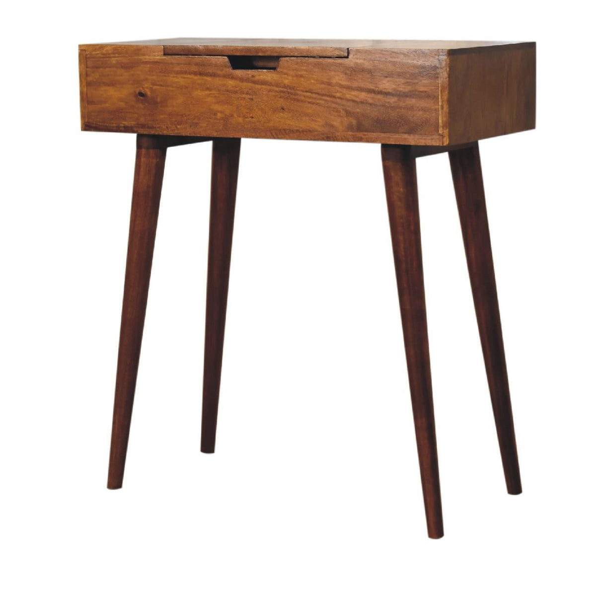 Mini Chestnut Fold Vanity Table
