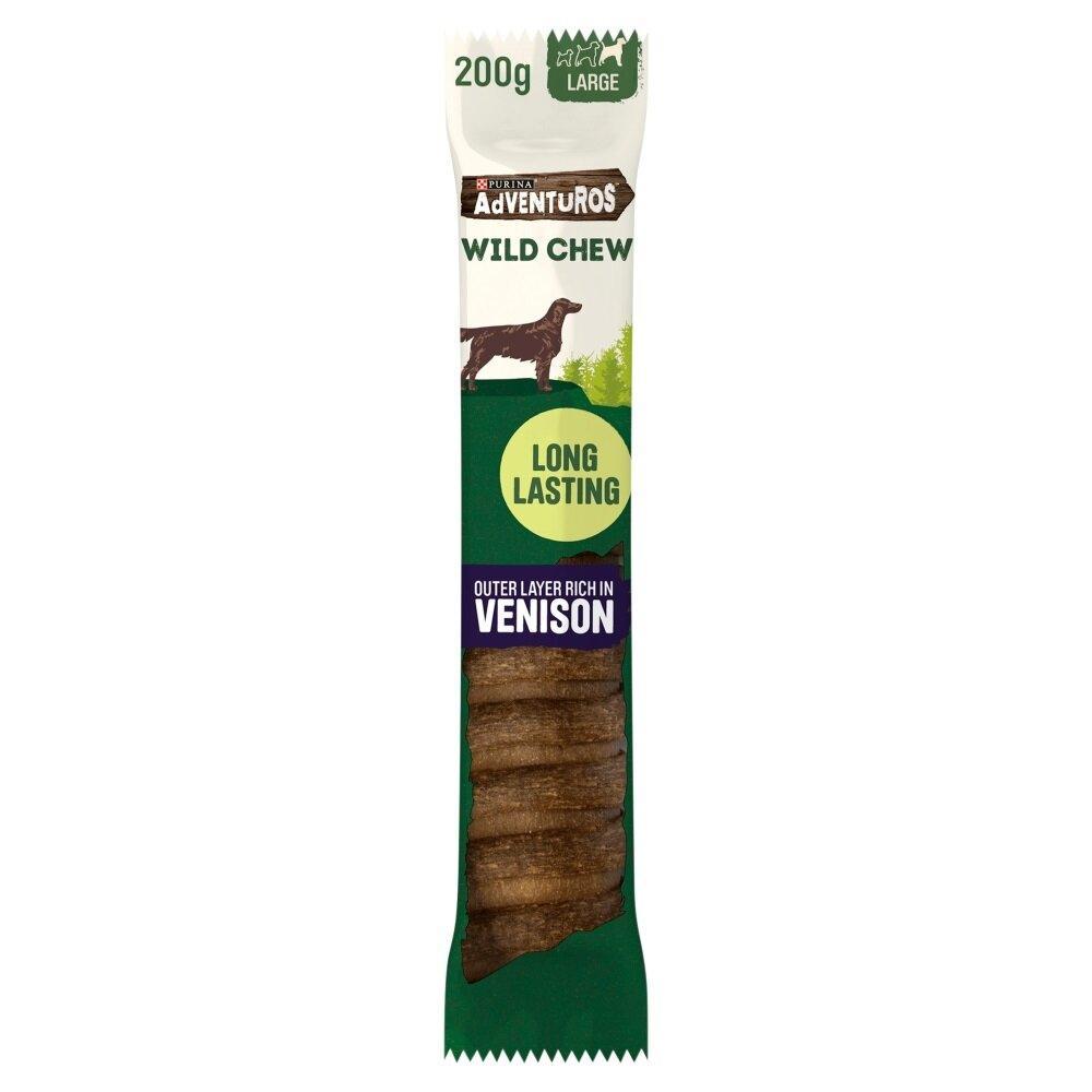 Adventuros Wild Chews Venison Medium 200g - Case of 6