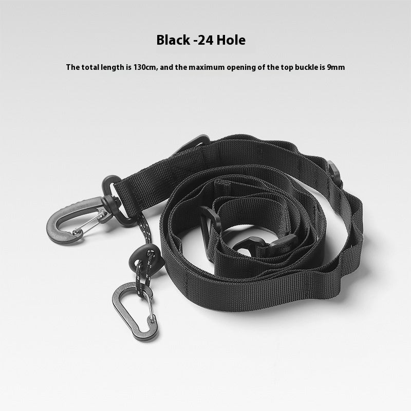 Outdoor Multifunctional Hanging Rope Clothesline Storage Belt