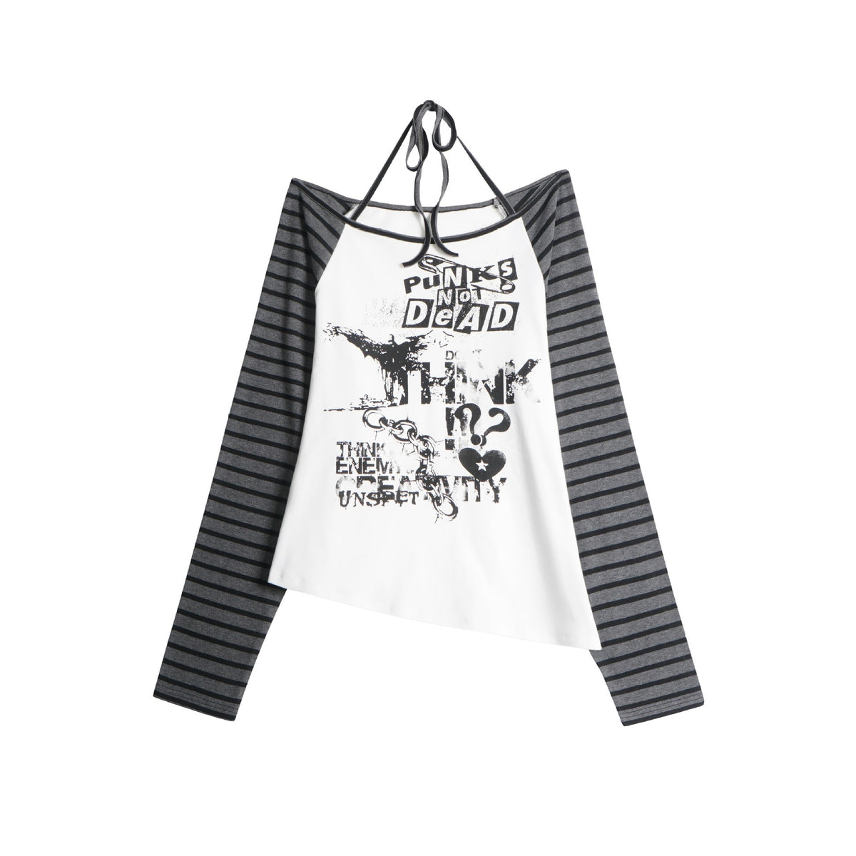 Women's Loose-fitting Long-sleeve T-shirt