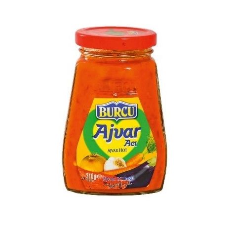 Burcu Konserve Ajvar Aci (Hot) 310g