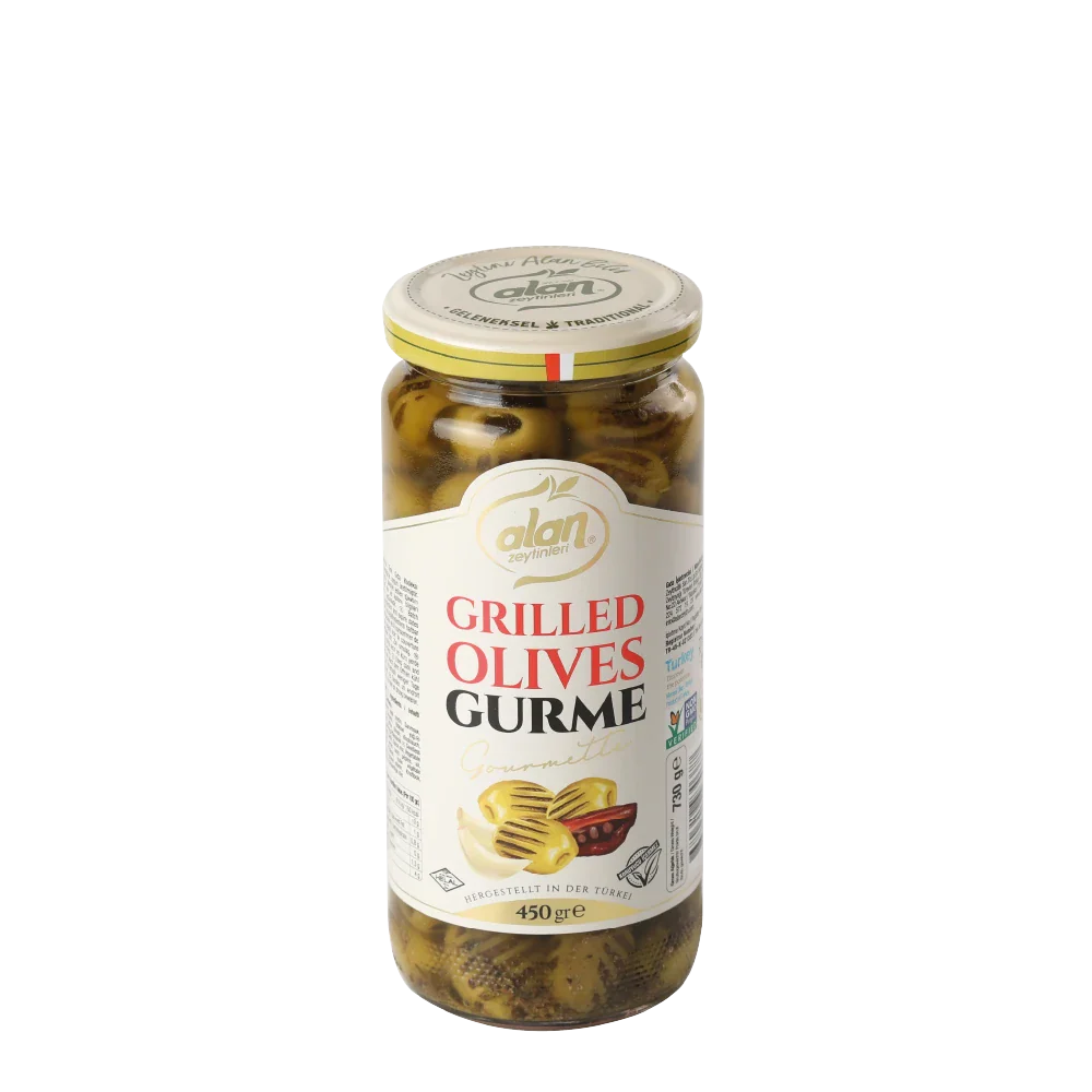 Alan Gourmet Grilled Green Olives 450g