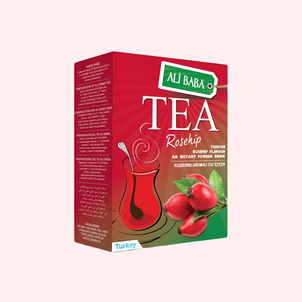 Ali Baba Turkish Rosehip Flavored Instant Powder Drink Mix Box