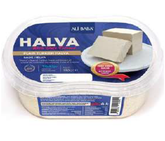 Ali Baba Plain Turkish Halva (Sade Helva) 350g