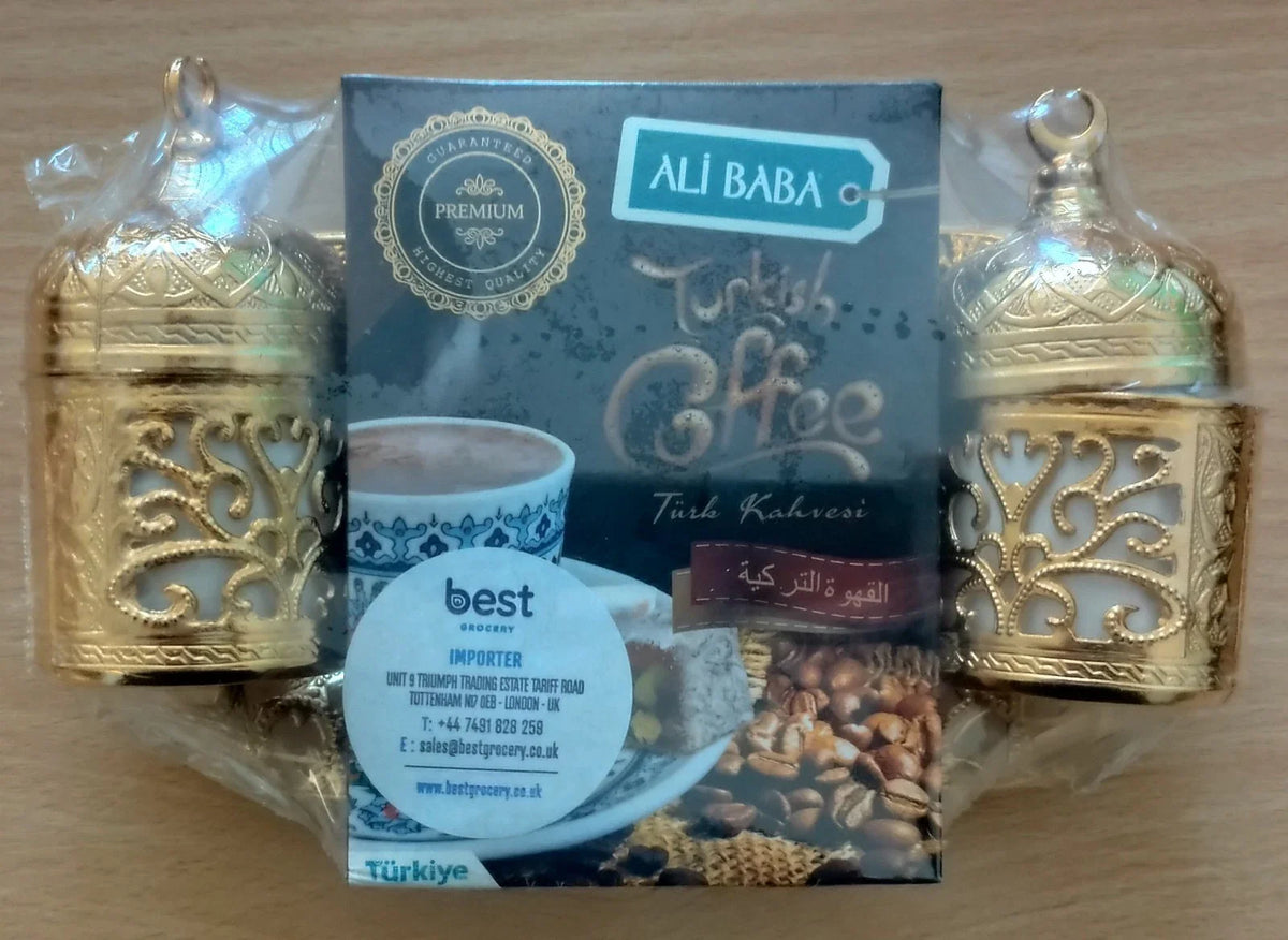 Ali Baba Traditional Turkish Coffee Gift Set 100g