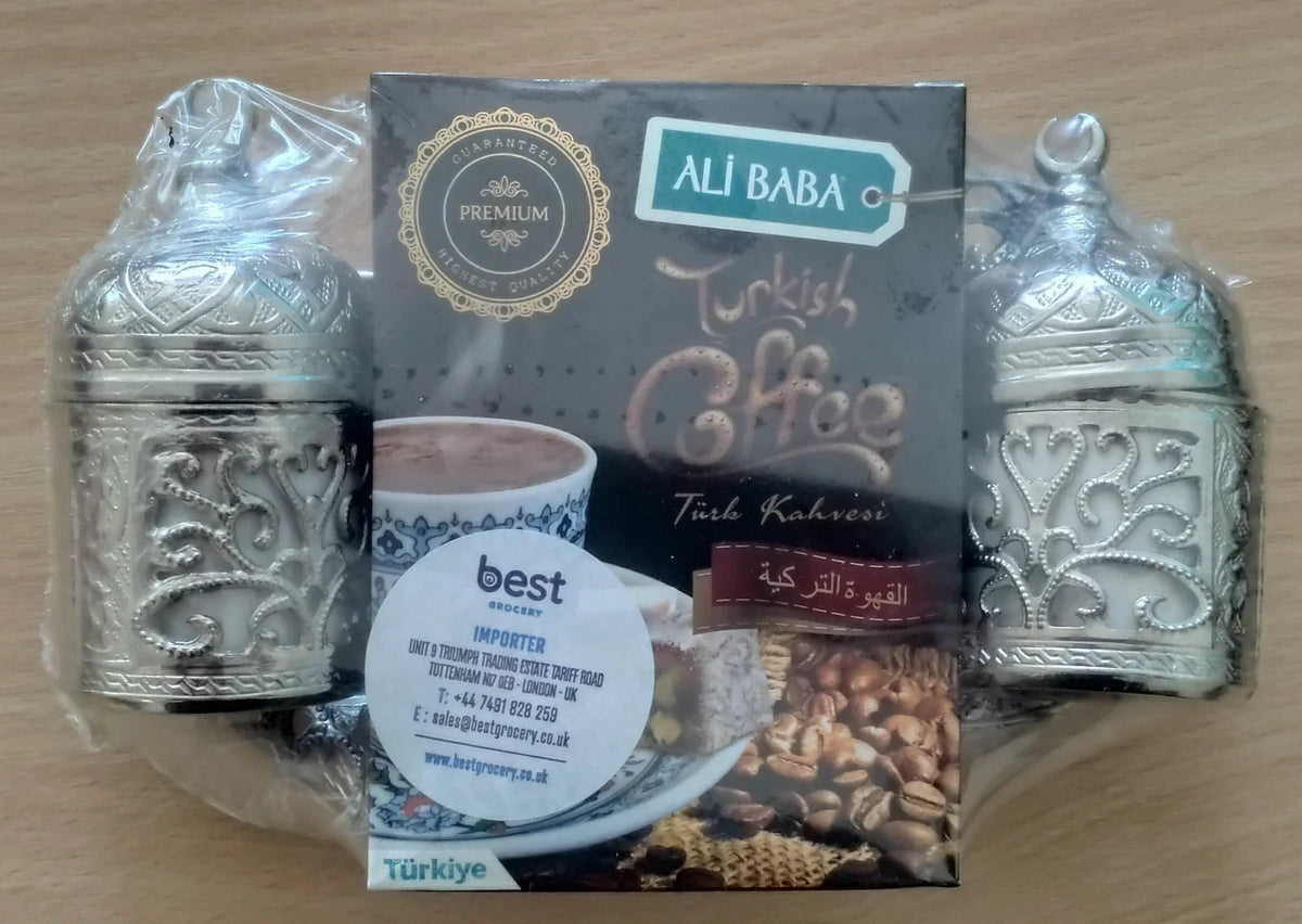 Ali Baba Traditional Turkish Coffee Gift Set 100g