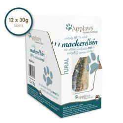 Applaws Cat Mackerel Loin Treats 30g - Case of 12